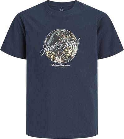 JACK&JONES - JJHONOLULU SHAPE TEE SS CREW NECK JNR - Jongens - T-shirts