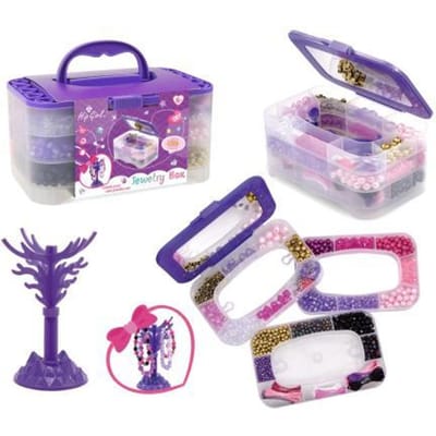 Hip Girl Sally's Love Jewelry Box met 3 opbergniveaus Opmaken en sieraden