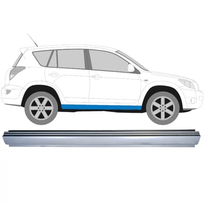 Reparatie dorpel voor Toyota Rav4 2006-2013 / Links = Rechts (symmetrisch)