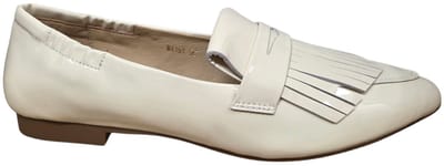 Maripe MA151 Vernice White Instapper Wit Lak Dames - Wit - 36