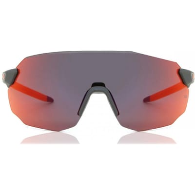 Lunettes de soleil unisexes Under Armour UA Halftime 2M8 50 Matte Grey Orange/99 gray