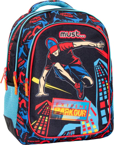 Must Rugzak Extreme, Parkour - 43 x 33 x 18 cm - Polyester