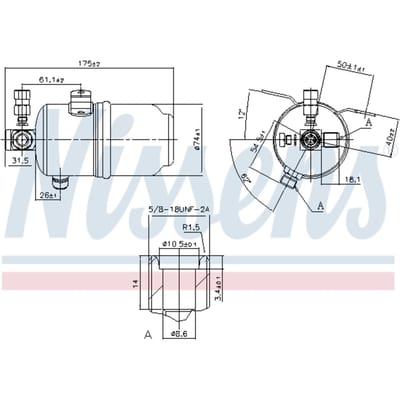 Droger, airconditioningsysteem NISSENS 95234