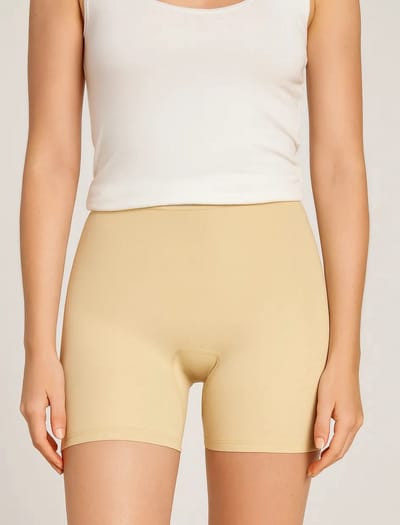 Beeren Elegance short met lange pijpjes - S - Beige