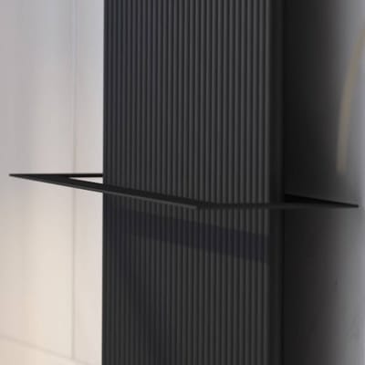 Ben Costela handdoekhouder voor radiator mat zwart