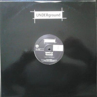12-inch Plaat BANG EP - Humantek / Wax UND1060 Underground 2000 Italië Dans & Electronica Gebruikt gray