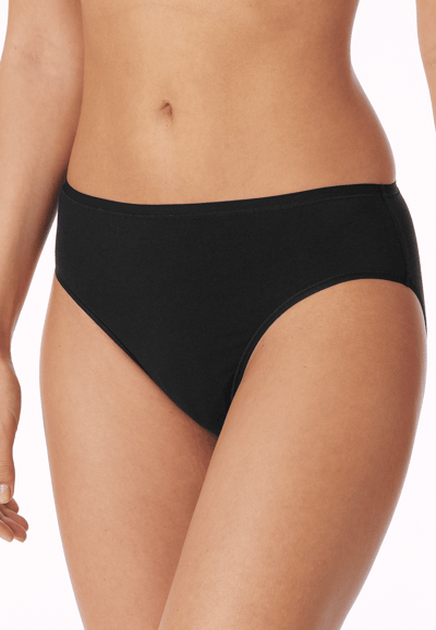 Schiesser 2 PACK Tai Slip 95/5 - Dames Onderbroek zwart