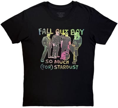 Fall Out Boy - Stardust Heren Tshirt - S - Zwart