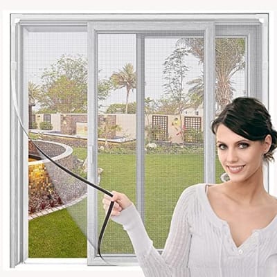 PromoHome Verstelbaar Magnetisch Muggenraam - Uitbreidbaar tot 90x140cm - Eenvoudige Montage