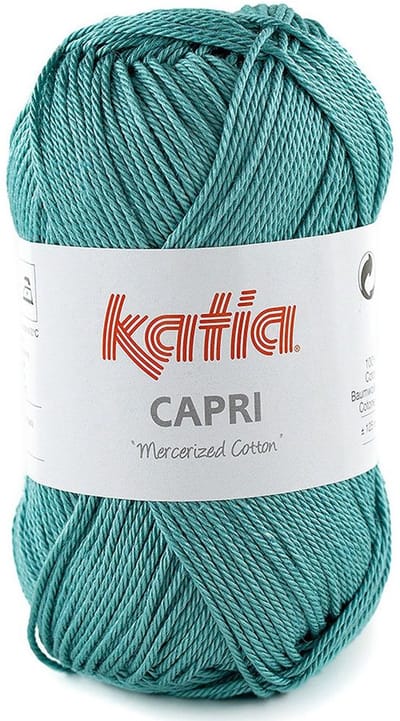 Katia Capri - 82173 turkooisblauw - Katoen Garen