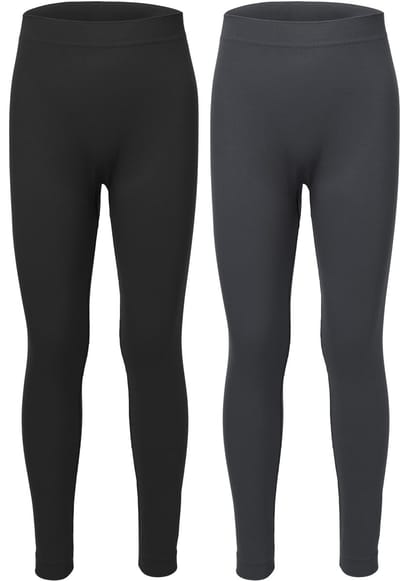 Ladeheid Kinderen Thermobroek - Sport - Lang - Polyamide – Zwart/grafiet – 146-152 – LA-LA40-259-TMPK-2B