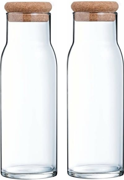 Luminarc Karaf Funambule 1 liter met KurkStop - 2 Stuks