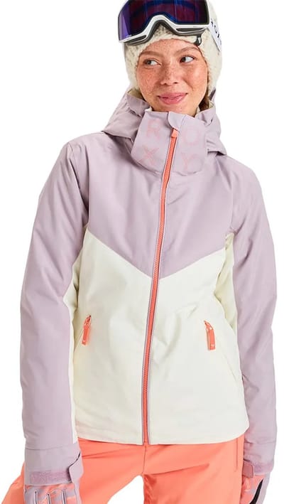 Roxy Free Jet Block Jas Paars S Vrouw
