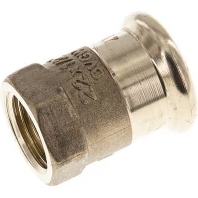 Perskoppeling - 22mm & Rp 1/2'' Persmof - Koperlegering