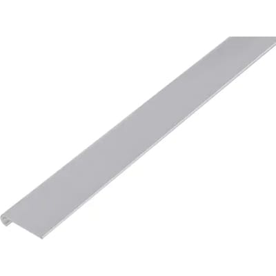 Alberts Plat Profiel - Aluminium Zilver - 26x6x1,3mm 1m