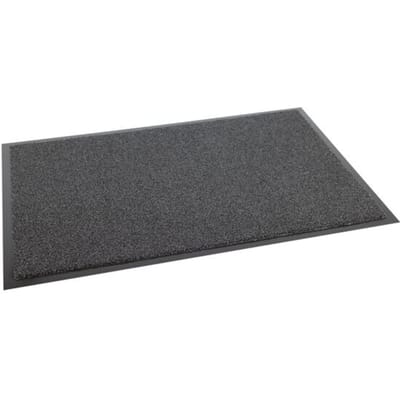 Miltex vuilopvangmat Eazycare Duet, voor binnen, 900 x 600 mm, polyamide, zwartgrijs