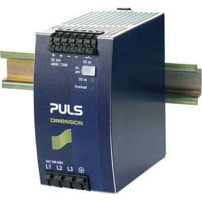 PULS QT20.241 DIN-rail netvoeding 24 V/DC 20 A 480 W Aantal uitgangen:1 x Inhoud 1 stuk(s)