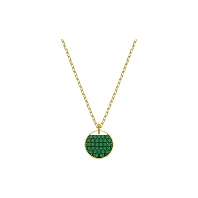 Swarovski Bella V Smaragd Kristal Gouden Ketting Halsketting 5642939 Green|F|Box (Random Color) blue