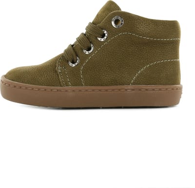 Veterschoenen | Meisjes, jongens | Green | Leer | Shoesme | Maat 21