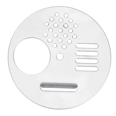 Dailygoods- Bijenkorfventilatiedeur 5 Stuks - Ronde Toegangshulpmiddelen - Roestvrij Staal - Veilig en Gezond - Eenvoudig te Bedienen - Kostenbesparend - Bijenkorfdeur