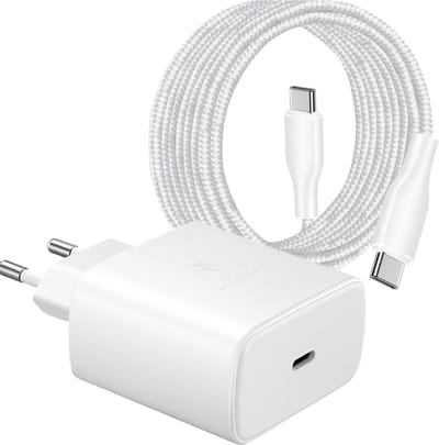 45W Super Fast Charger USB-C - 3 Meter - Snellader geschikt voor Samsung Telefoon en Tablet