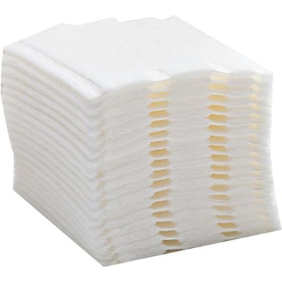 222 Stuks Dubbelzijdige Wegwerp Katoenen Pads Reinigend Hydraterend Verwijderaar Make-up Tools white