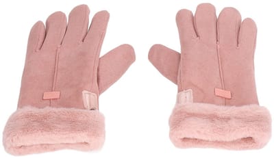 Dailygoods - Elektrische Verwarmde Handschoenen - USB Verwarming - Volledige Vingers - Roze - Winterbescherming - Perfect voor Buitenactiviteiten - Vo...