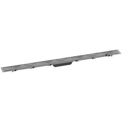 Hansgrohe RainDrain Rock Set shower drain 100 cm, can be shortened and tiled 56033000