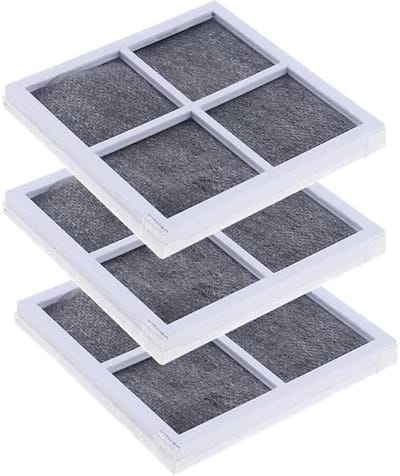 TOVBMUP 3-pack - Luchtfilters - Geschikt voor LG koelkasten, vriezers/luchtreinigers, LG LT120F, LFX31925SW, LFX31925SB, Kenmore 469918