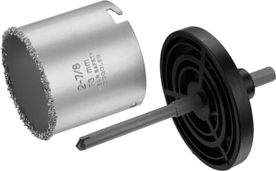 IRWIN TCT gatzaag, diameter 73mm, voor steen, inclusief adaptor
