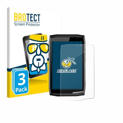 Screenprotector 3 Stuks voor Crosscall Core T5 Beschermglas transparant