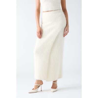 GUESS Agnes Pencil Skirt S Macadamia Multi Taglia: S | Maxi gonne Outlet | Donna