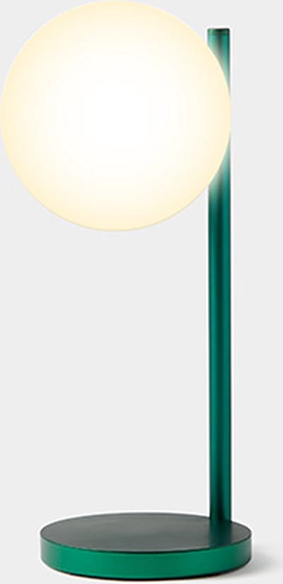 Lexon Design BUBBLE Desk LED Lamp - Dark green