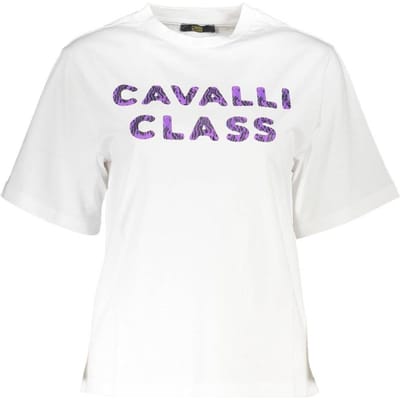 Geprinte Katoenen T-shirt