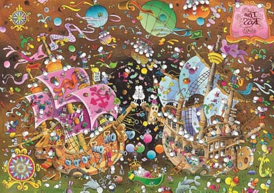 Puzzel 6000 Stukjes - Volwassen Puzzel - Ontspannend Tijdverdrijf - Hoge Kwaliteit Print - 168x118 cm - Meerdere Kleuren