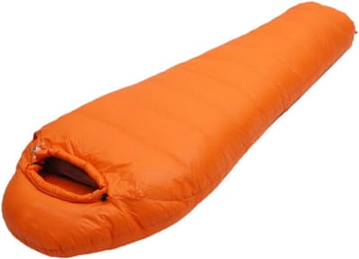 Slaapzak Set - Kampeer Slaapzak - Buiten Overnachten - Waterafstotend Materiaal - 210 x 80 cm - Oranje