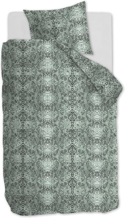 Ambiante Ruya dekbedovertrek - Eenpersoons - 140x200/220 - Groen