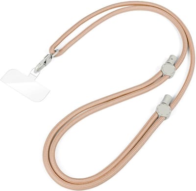 Dux Ducis PLAZ Crossbody - Universeel Verstelbaar Telefoon Koord Oranje Geel