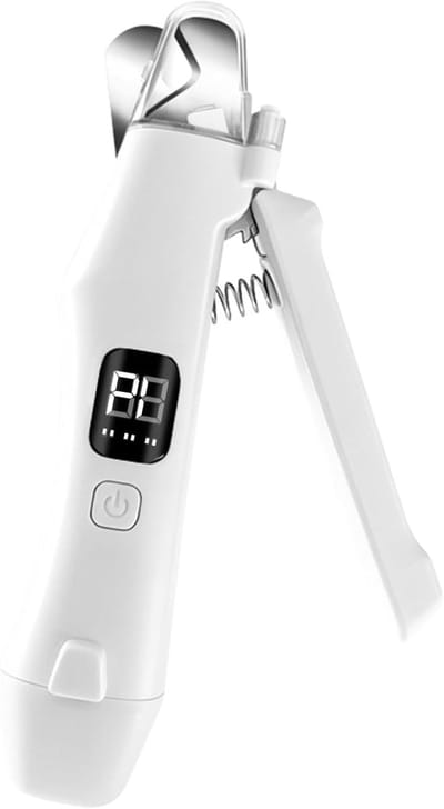 2-in-1 Nagelknipper Hond en Kat met LED Licht - Nagelknipper voor huisdieren - Nagelschaar LED - Elektrische Nagelvijl USB Oplaadbaar Veiligheidsstop
