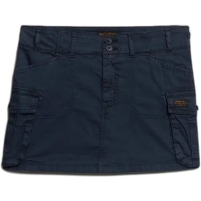 Superdry Cargo Minirok Blauw,Zwart 2XS Vrouw