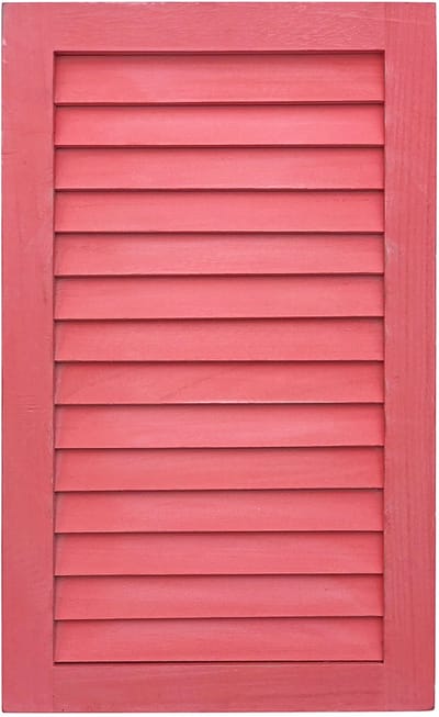 Lavandoux - Louvre Shutter Paneel - Roze - 48 x 29 cm