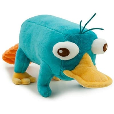 Nieuwe 28cm Platypus knuffel Anime Knuffels Knuffeldier Zacht Pluche Kinderen Cadeaus Pop Verjaardag blue