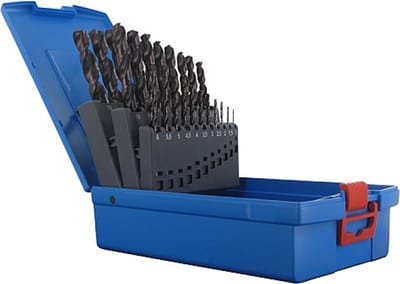 Cilindrische schachtboren TZX HSS Flam - G TZX - Boor set - Borenset - metaalboren - RVS - 25 Psc