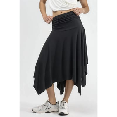 Zachte Touch Asymmetrische Midi Rok