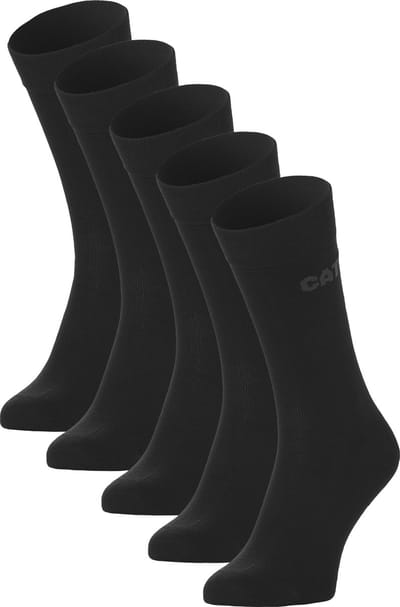 Caterpillar Business Sokken Heren 5-Pack Zwart - Maat 43-46