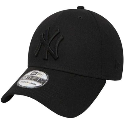 New Era Unisex volwassene 39Thirty Classic New York Yankees Baseball Cap (Zwart)
