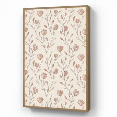 Wandlamp 70x100 cm - Oplaadbaar - Patroon - Klassiek - Roze - Wandlampen binnen woonkamer - Slaapkamer lamp - Decoratieve nachtlamp - Vloerlamp draadloos