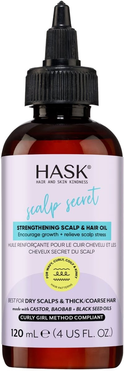 Hask Texture Series Scalp Secret Strengthening Scalp & Hair Oil 120ml