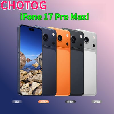 CHOTOG Hot Mobile Phones iFone 17 Pro Maxi Android 15 5G Dual Card Smartphone Origineel 7800mAh 7,3 inch Gezichtsherkenning Globale Versie Mobiele Telefoons