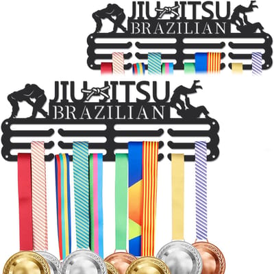 Dailygoods - Metalen Medaillehouder voor Jiu Jitsu en Taekwondo